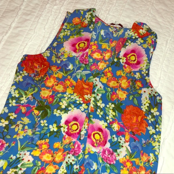 Colorful Floral tank ! - Picture 1 of 3